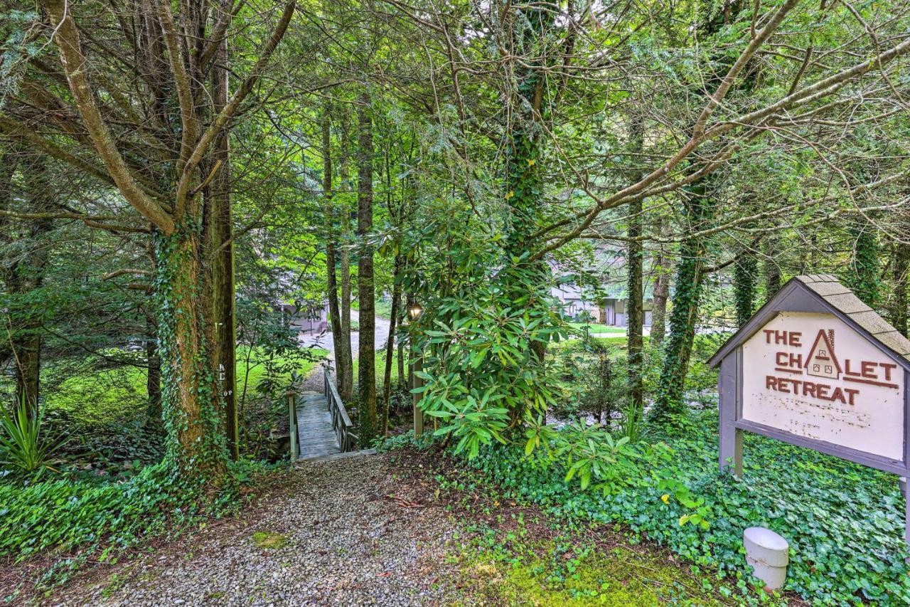 Creekside Roan Mountain Cabin Walk To Trails Exterior foto
